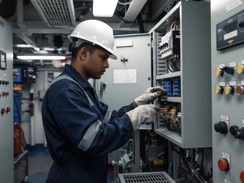 marine onboard electrical installation and wiring services